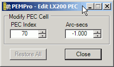 EditLX200Pec